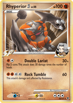 Rhyperior 4 #32 from Rising Rivals