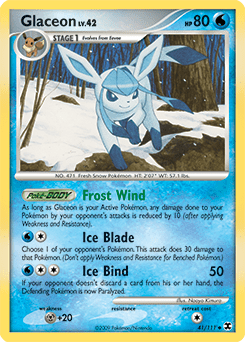Glaceon #41 from Rising Rivals
