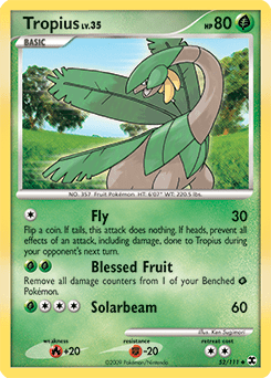 Tropius #52 from Rising Rivals