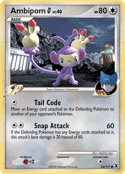Ambipom G #56 from Rising Rivals