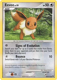 Eevee #59 from Rising Rivals