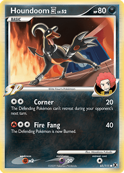 Houndoom 4 #65 from Rising Rivals