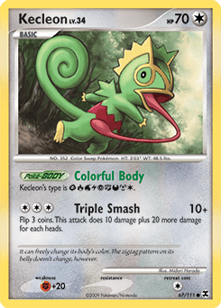 Kecleon #67 from Rising Rivals