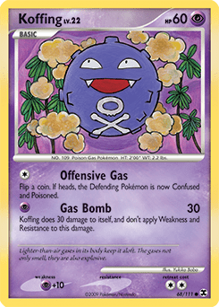 Koffing #68 from Rising Rivals