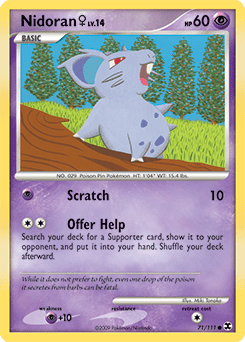 Nidoran♀ #71 from Rising Rivals