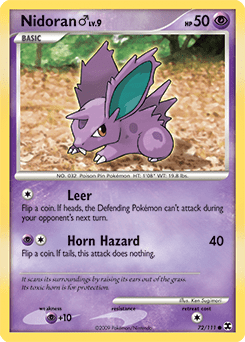 Nidoran♂ #72 from Rising Rivals