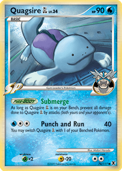 Quagsire GL #76 from Rising Rivals