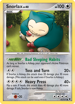 Snorlax #81 from Rising Rivals