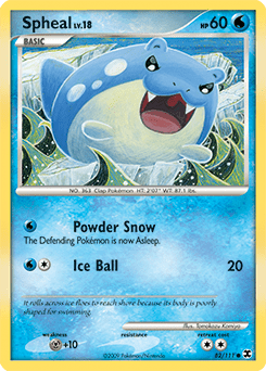 Spheal #82 from Rising Rivals