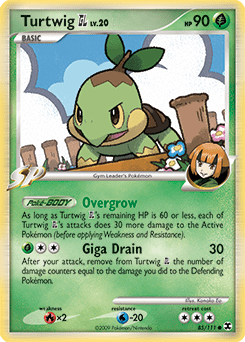 Turtwig GL #85 from Rising Rivals