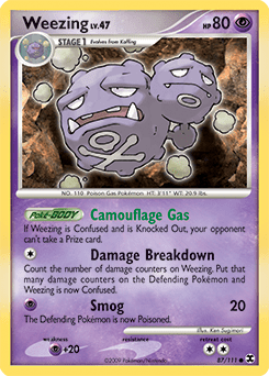 Weezing #87 from Rising Rivals