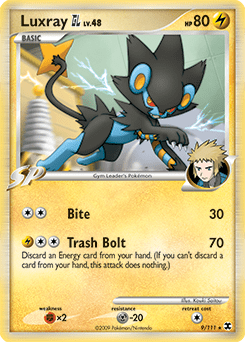 Luxray GL #9 from Rising Rivals