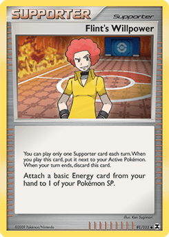 Flint's Willpower #91 from Rising Rivals