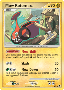 Mow Rotom #RT4 from Rising Rivals