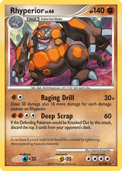 Rhyperior #10 from Supreme Victors