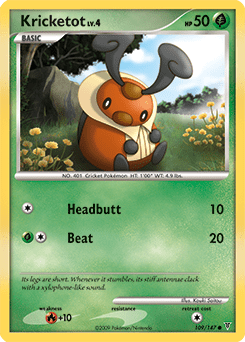 Kricketot #109 from Supreme Victors