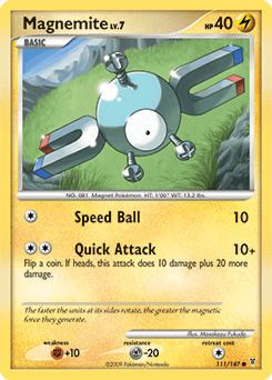 Magnemite #111 from Supreme Victors