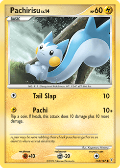 Pachirisu #118 from Supreme Victors
