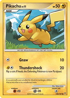 Pikachu #120 from Supreme Victors