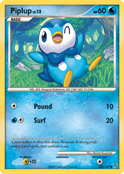 Piplup #121 from Supreme Victors
