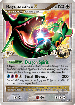 Rayquaza C #146 from Supreme Victors