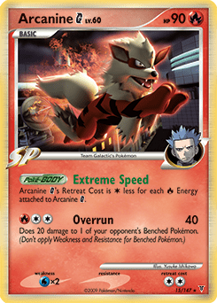 Arcanine G #15 from Supreme Victors