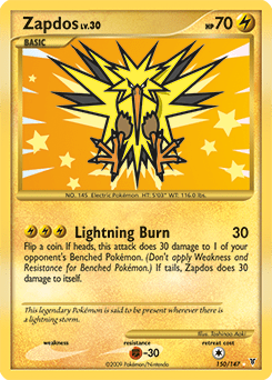 Zapdos #150 from Supreme Victors