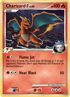 Charizard G #20 from Supreme Victors