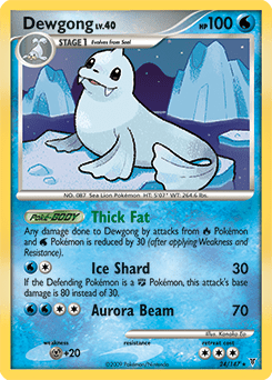 Dewgong #24 from Supreme Victors