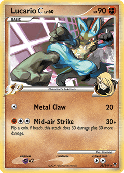 Lucario C #31 from Supreme Victors