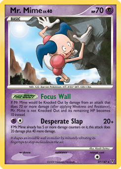 Mr. Mime #37 from Supreme Victors