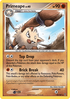 Primeape #39 from Supreme Victors