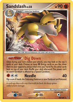 Sandslash #42 from Supreme Victors