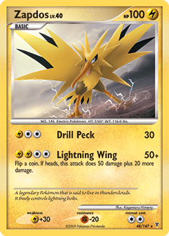 Zapdos #48 from Supreme Victors