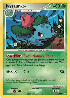Ivysaur #62 from Supreme Victors