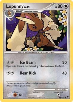 Lopunny #63 from Supreme Victors