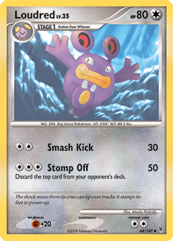 Loudred #64 from Supreme Victors