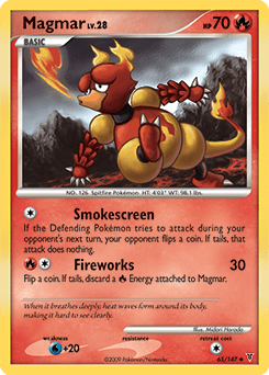 Magmar #65 from Supreme Victors