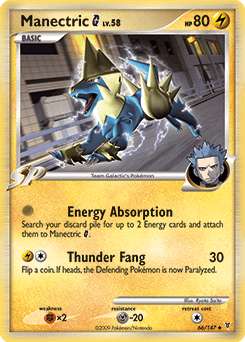 Manectric G #66 from Supreme Victors