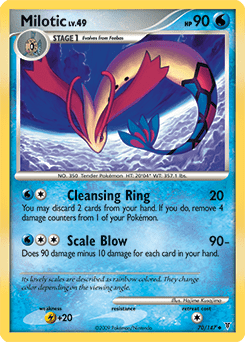 Milotic #70 from Supreme Victors