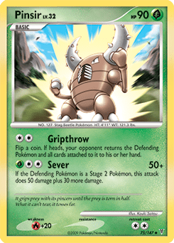 Pinsir #75 from Supreme Victors