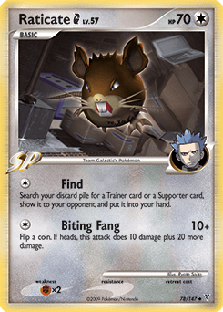 Raticate G #78 from Supreme Victors