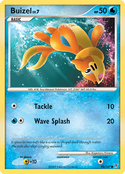 Buizel #92 from Supreme Victors