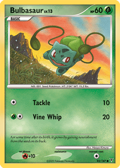 Bulbasaur #93 from Supreme Victors