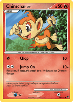 Chimchar #97 from Supreme Victors