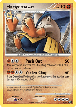 Hariyama #20 from Arceus