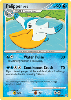 Pelipper #24 from Arceus