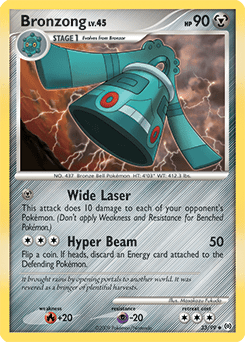 Bronzong #33 from Arceus
