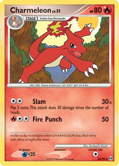 Charmeleon #35 from Arceus