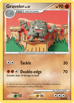Graveler #37 from Arceus